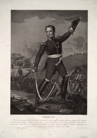 Retrato do Conde General Antoine Drouot 1774-1847, ca 1825 de Unbekannt
