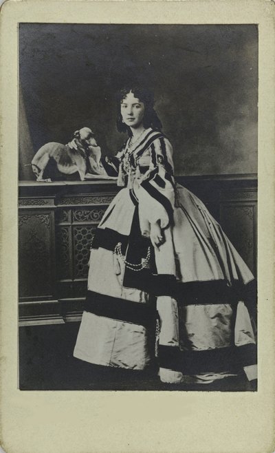 Retrato de Cora Pearl 1836-1886, ca. 1865. de Unbekannt