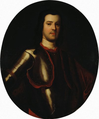 Retrato do conde Anton Manuilovich Devier 1682-1745, início do século XVIII. de Unbekannt