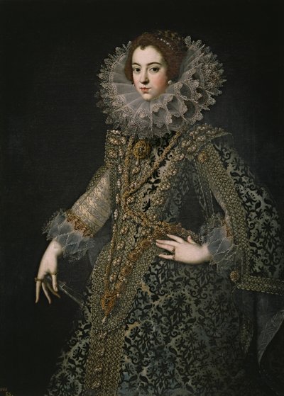 Retrato de Isabel da França 1602-1644, rainha consorte da Espanha, c. 1620 de Unbekannt