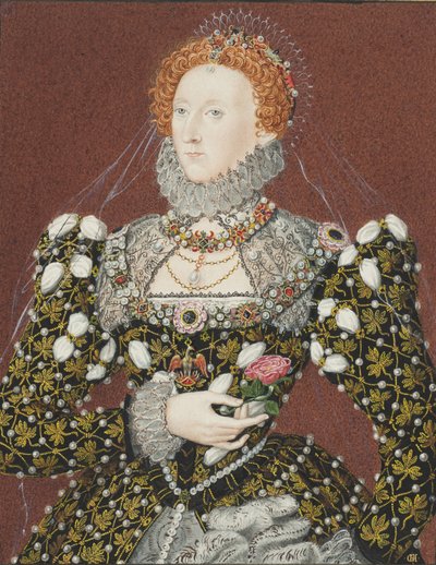 Retrato de Elizabeth I da Inglaterra de Unbekannt