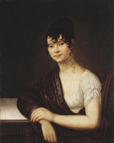 Retrato de Elizaveta Ivanovna Ogareva 1784-1815, 1800 de Unbekannt