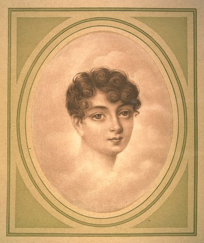 Retrato de Eleanor Denuelle de La Plaigne 1787-1868, início do século XIX. de Unbekannt