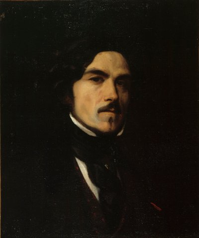 Retrato de Eugène Delacroix 1798-1863, c. 1840. de Unbekannt