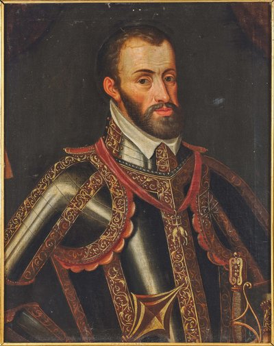 Retrato de Fernão II 1529-1595, Arquiduque da Áustria. de Unbekannt