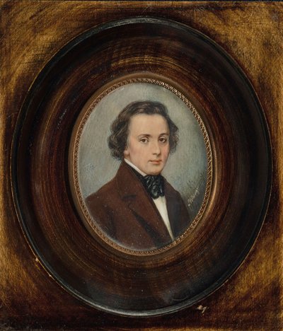 Retrato de Frederic Chopin 1810-1849. de Unbekannt