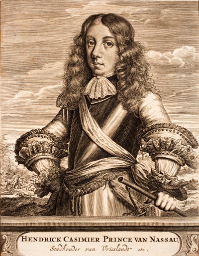 Retrato de Henry Casimir II 1657-1696, Príncipe de Nassau-Dietz, 1675. de Unbekannt