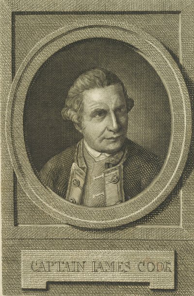Retrato de James Cook, depois de 1771. de Unbekannt