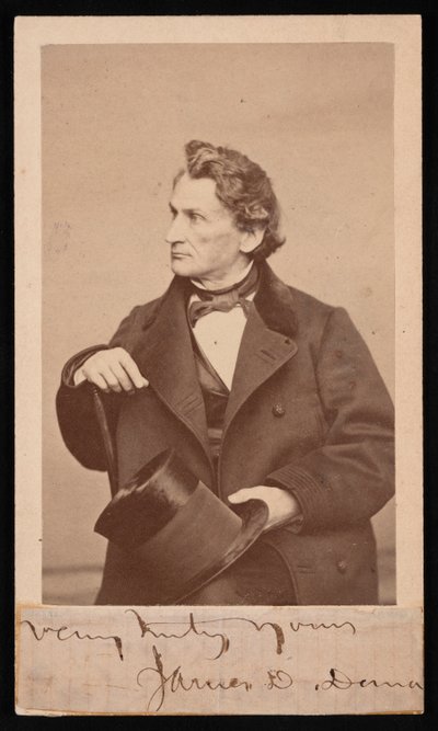 Retrato de James Dwight Dana 1813-1895, antes de 1895. de Unbekannt