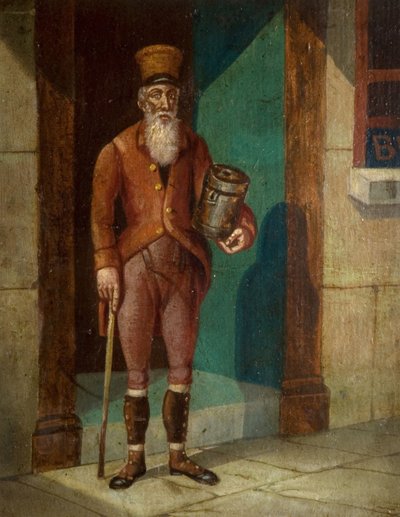 Retrato de James Guidney, conhecido como Jimmy the Rockman, 1782-1866, [sem data, início do século XIX]. de Unbekannt