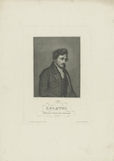 Retrato de Joachim Lelewel 1786-1861, década de 1830. de Unbekannt
