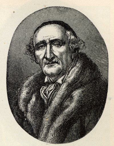 Retrato de Johann Gottfried Schadow 1764-1850. de Unbekannt