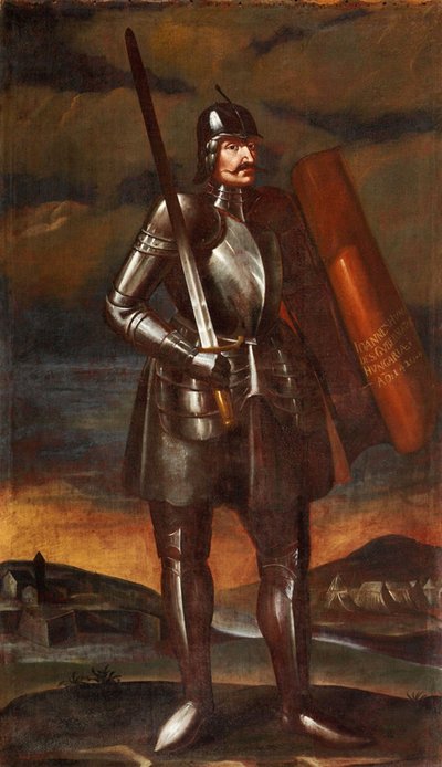 Retrato de Johann Hunyadi, segunda metade do século XVII de Unbekannt