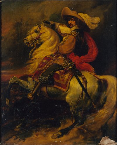 Retrato de Josias Rantzau 1609-1650, como Marechal da França, cerca de 1834. de Unbekannt