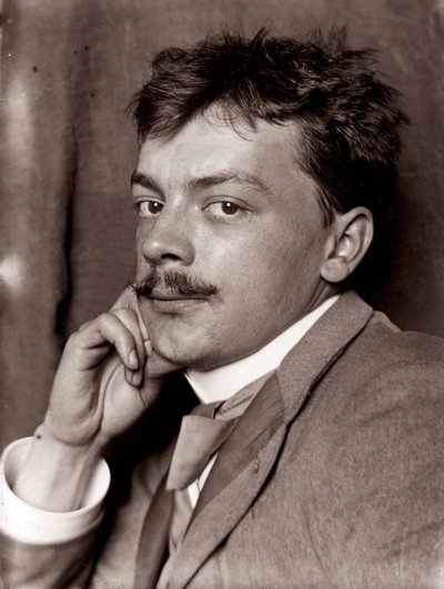 Retrato de Koloman Moser, 1890. de Unbekannt