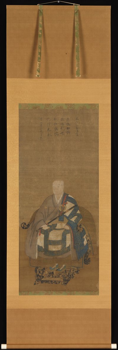 Retrato de Kyuzan Soei, século XVII. de Unbekannt