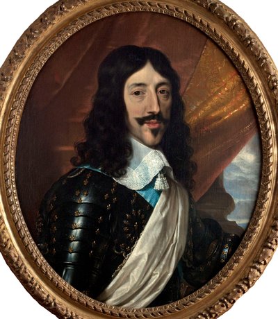 Retrato de Luís XIII da França 1601-1643, c. 1640. de Unbekannt