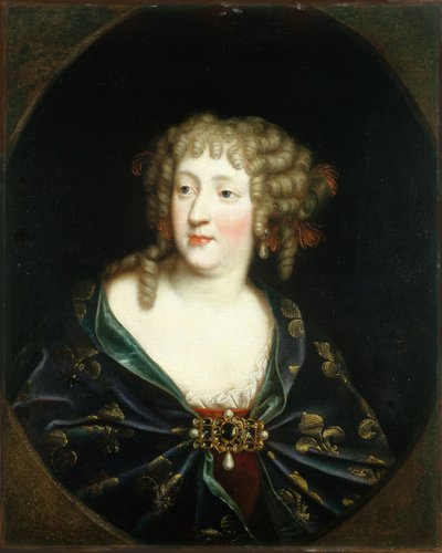 Retrato de Maria Teresa da Espanha 1638-1683, Rainha da França, ca 1675. de Unbekannt