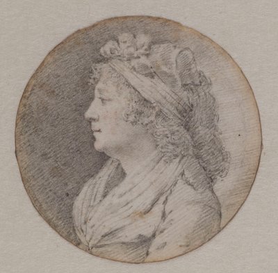 Retrato de Marie Louise de Savoy 1749-1792, Princesa de Lamballe. de Unbekannt