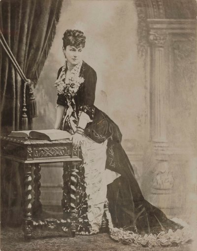Retrato da Marquesa Marie Arconati Visconti, née Peyrat 1840-1923, 1870. de Unbekannt
