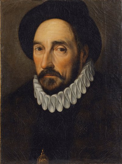 Retrato de Michel de Montaigne 1533-1592 de Unbekannt