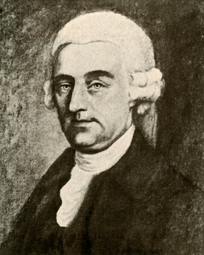 Retrato de Nathaniel Appleton de Boston, na peruca branca com sopros, c1740, 1937. de Unbekannt