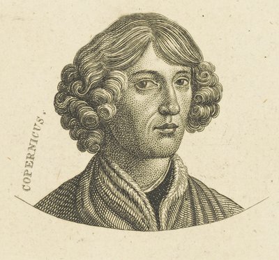Retrato de Nicolau Copérnico 1473-1543, c. 1830-1840. de Unbekannt