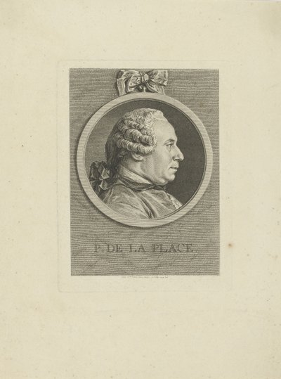 Retrato de Pierre-Antoine de La Place 1707-1793, 1762. de Unbekannt