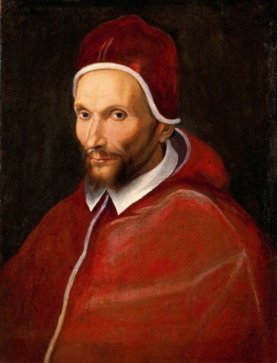 Retrato do Papa Urbano VII 1521-1590. de Unbekannt