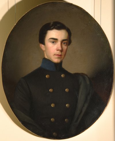 Retrato do príncipe Alexander Mikhailovich Golitsyn 1838-1919, década de 1850 de Unbekannt