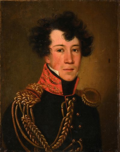 Retrato do príncipe Nikolay Fyodorovich Golitsyn 1789-1860, 1810s de Unbekannt