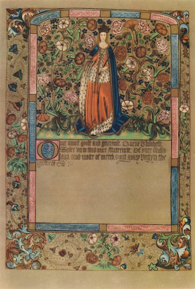 Retrato da rainha Elizabeth ..., c1441-1689, 1948. de Unbekannt
