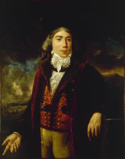 Retrato de René Nicolas Dufriche, Barão Desgenetas 1762-1837, 1798. de Unbekannt