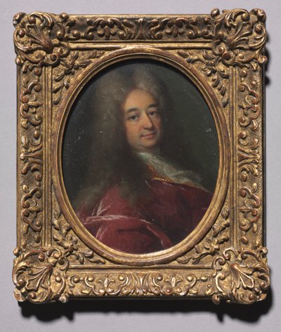 Retrato de Robert Levrac-Tournières, 1705-1710. de Unbekannt