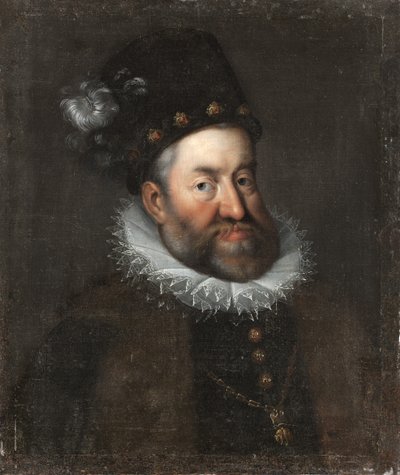 Retrato de Rudolf II da Áustria 15521612, Sacro Imperador Romano, ca. 1600 de Unbekannt