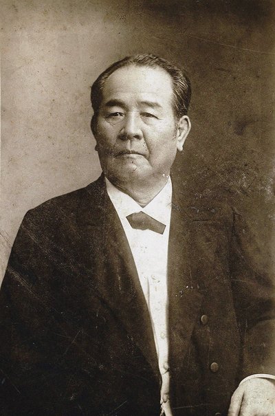 Retrato de Shibusawa Eiichi 1840-1931, c. 1890. de Unbekannt