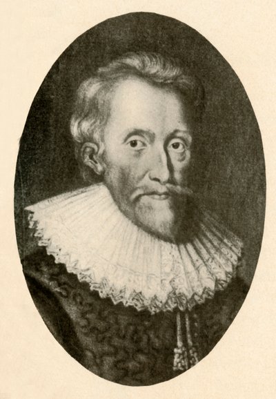 Retrato de Sir Edwin Sandys, com babados virados para baixo, c1560-1570, 1937. de Unbekannt