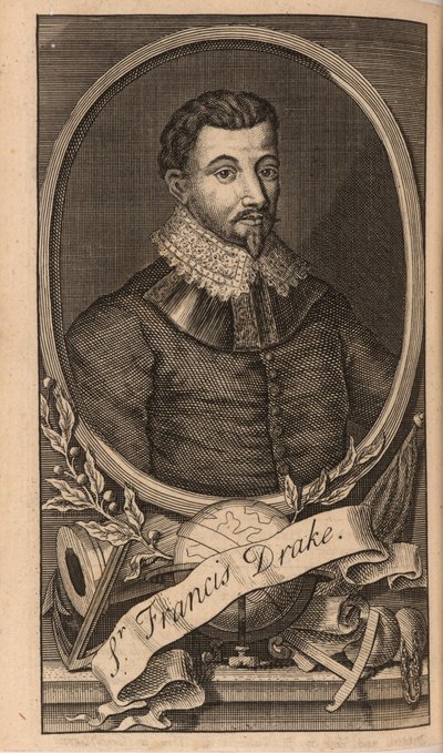 Retrato de Sir Francis Drake, 1741. de Unbekannt