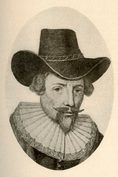 Retrato de Sir Isaac Pennington, de chapéu usado na Casa de Burgesses, c1650-1660, 1937 .. de Unbekannt