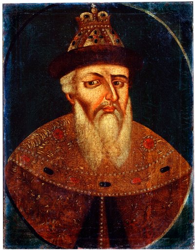 Retrato do czar Ivan IV, o Terrível, início do século XVIII de Unbekannt