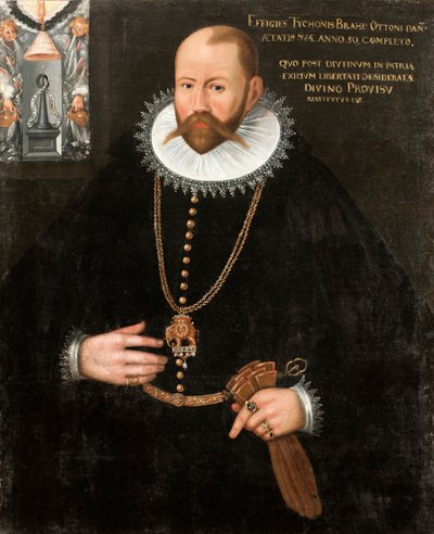 Retrato de Tycho Brahe 1546-1601, 1596. de Unbekannt