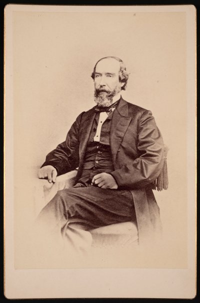 Retrato de Walter Lenox 1817-1874, Antes de 1874. de Unbekannt