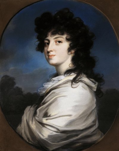 Retrato de Yekaterina Bakunina 1777-1846, c. 1810 de Unbekannt
