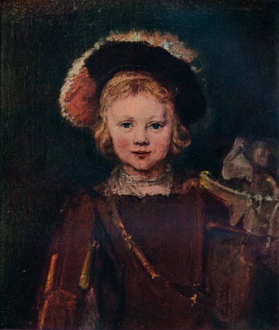 Retrato de um menino, c1655. 1911 de Unbekannt