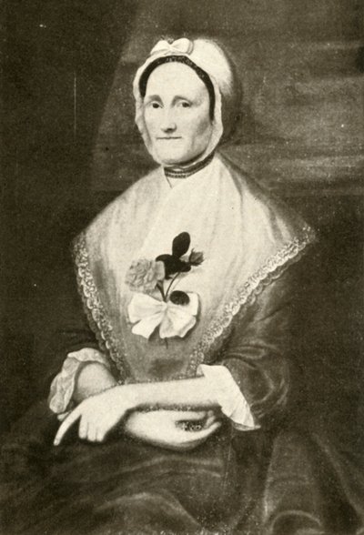 Retrato de uma senhora holandesa da colônia de Nova York, c1765, 1937. de Unbekannt