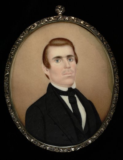 Retrato de um cavalheiro, c. 1850. de Unbekannt