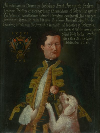 Retrato de um Ladislav Saint Iványi de Svätý Ján de Unbekannt