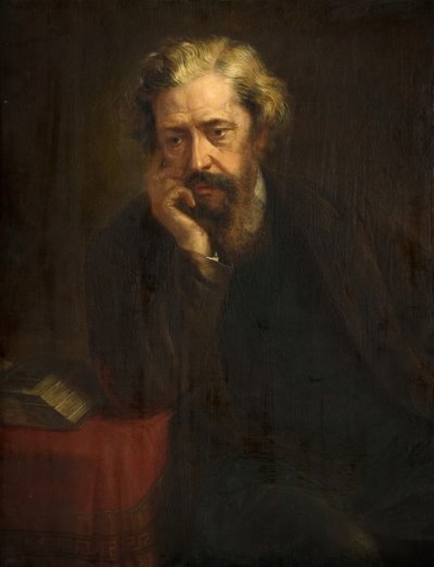 Retrato de um homem George Dawson, século XIX. de Unbekannt