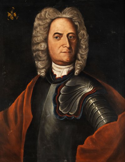 Retrato de um nobre com armadura de Unbekannt