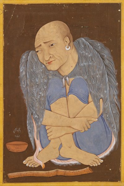 Retrato de um sufista, primeiro quarto do século XVII. de Unbekannt